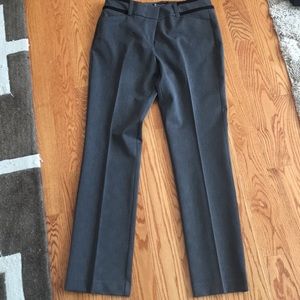 Gray bootcut pants